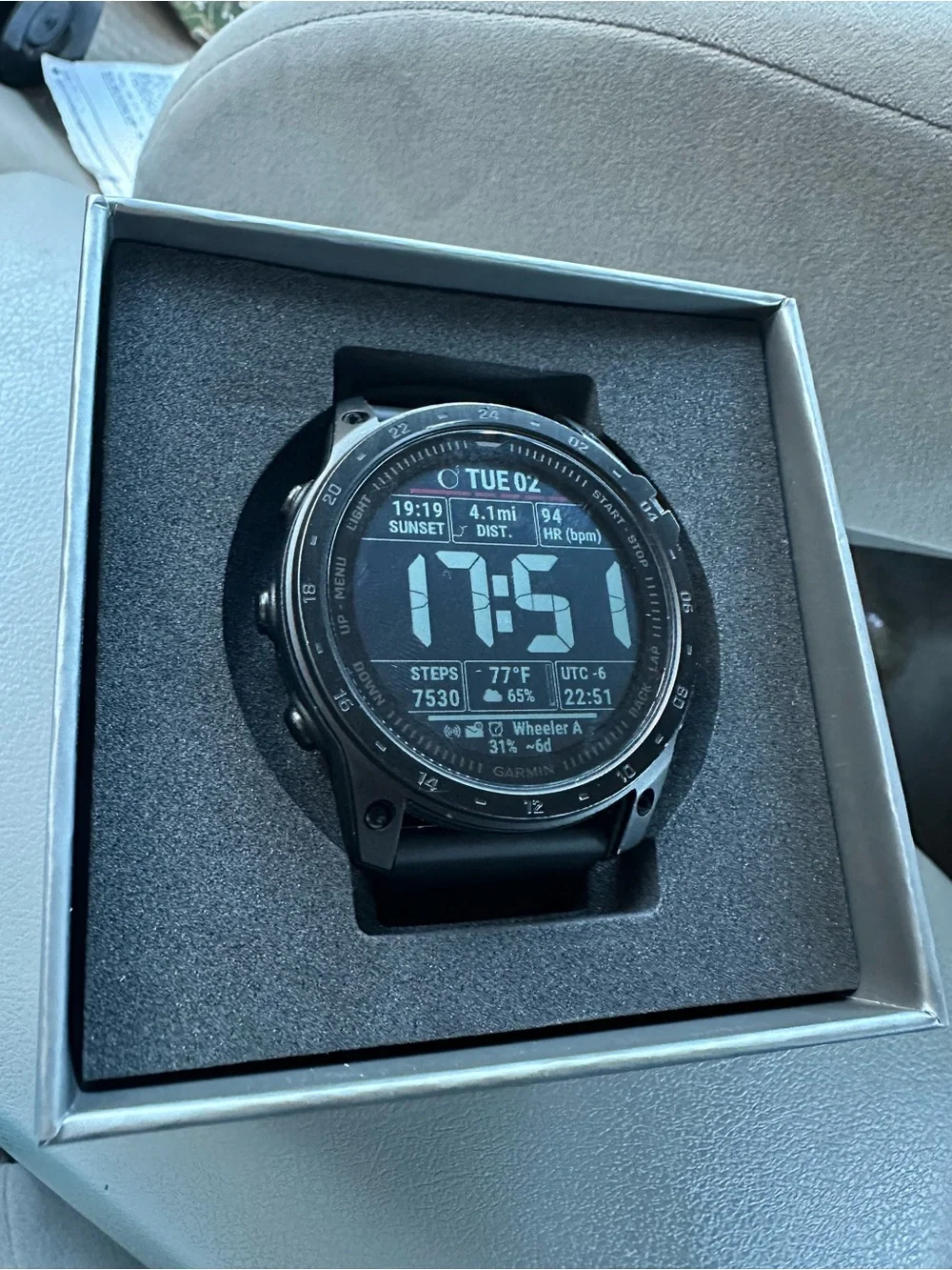 Garmin Tactix 7 Tactical GPS Watch - Black